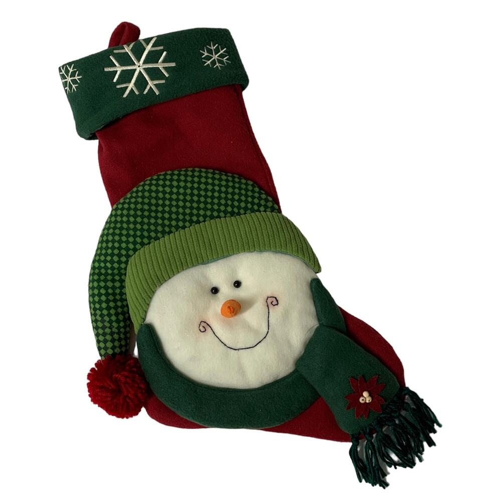 Snowman Stocking